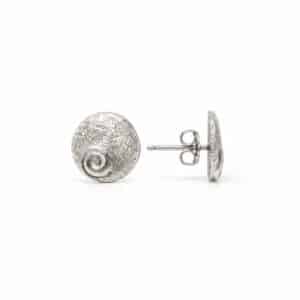 Ohrstecker mit Glanzspirale
