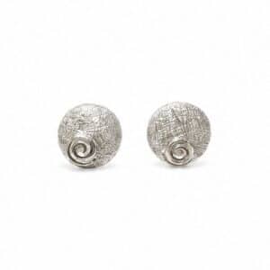 Ohrstecker mit Glanzspirale